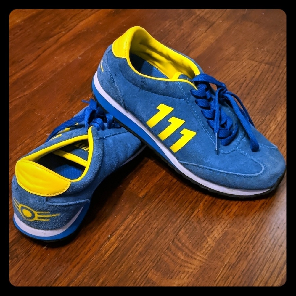 Bethesda Vault Tec 111 Fallout 4 Suede Shoes